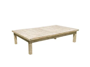 WHITE SAND - Wooden coffee table by Il Giardino di Legno - view 2